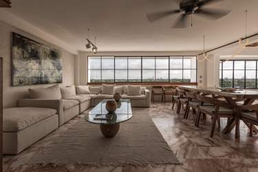 Penthouse amueblado frente al Parque de las Américas, García Ginerés